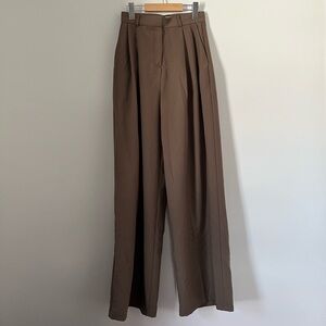 Chic Tan Women's Trousers